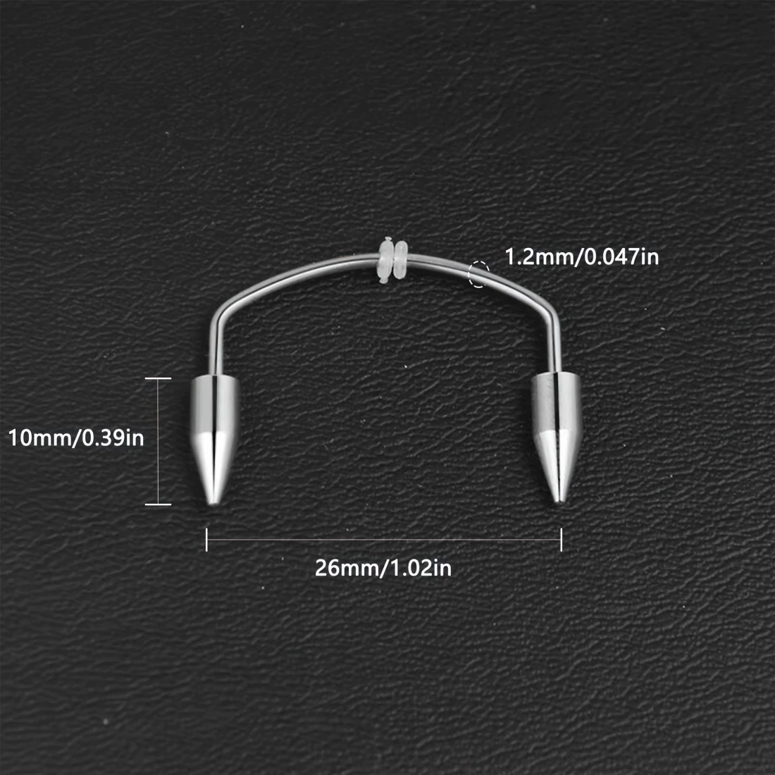 Lip piercing stainless steel