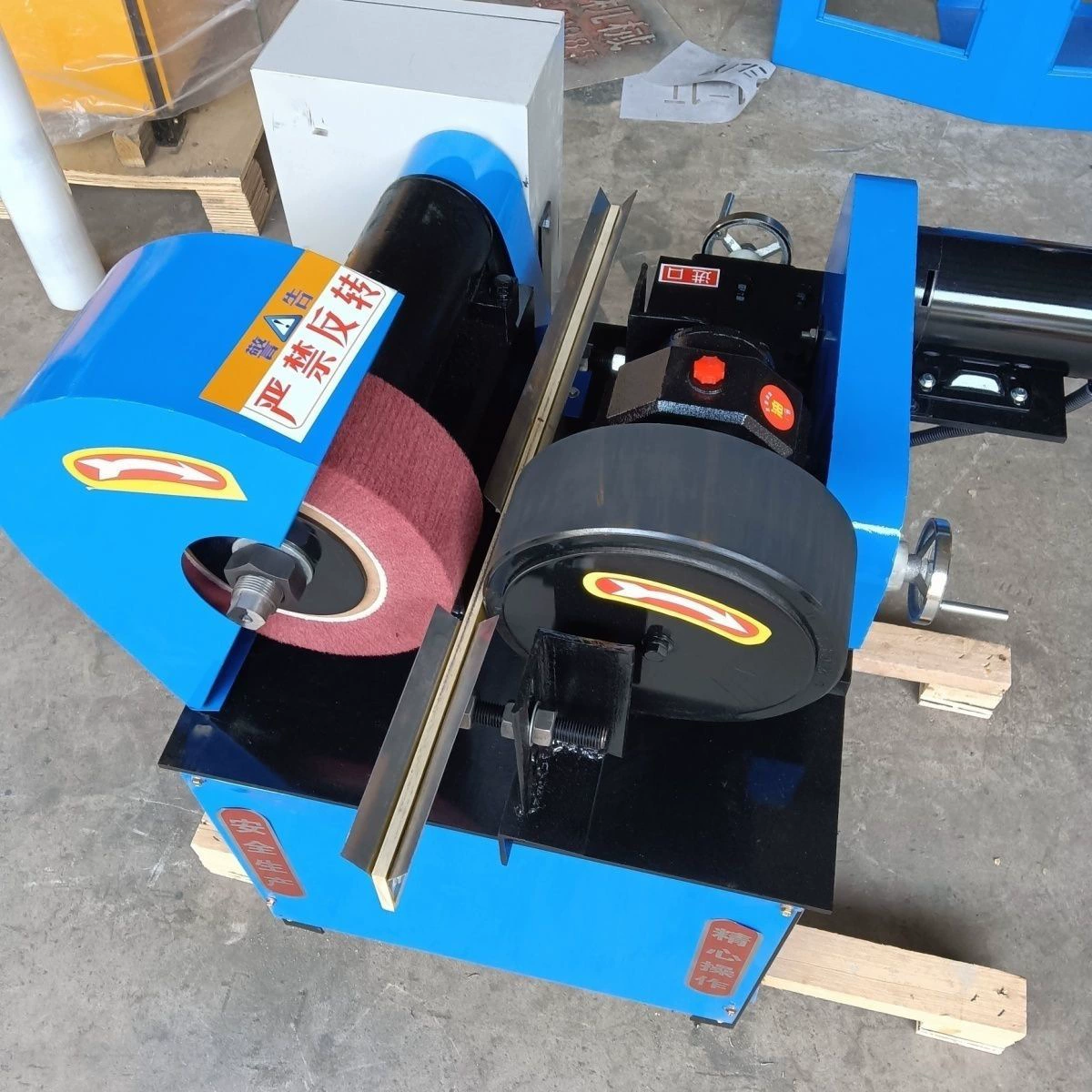 Внешний простой бесцентровый шлифовальный станок для многопозиционной полировки круглых труб, зеркальный, полностью автоматический, специальный