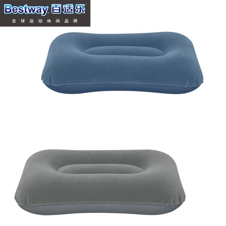 BESTWAY 67121 square velvet pillow (42x26x10cm) 0.16kg