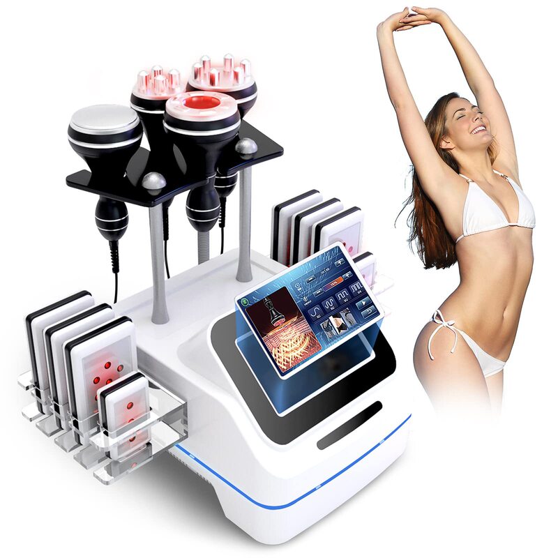 スリーインワン美容およびボディ美容機器 40K キャビテーションマシン 痩身マシン 爆発シェイプ RF 脂肪減少美容マッサージャー 痩身マシン|undefined