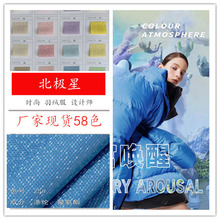羽绒服面料高级【北极星】高档设计面料潮流单品布料时尚秋冬新品
