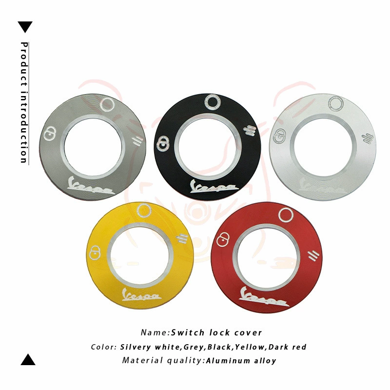 Подходит для Piaggio Vespa Sprint 150, модифицированная пружинная крышка электрического дверного замка, крышка электрического дверного замка