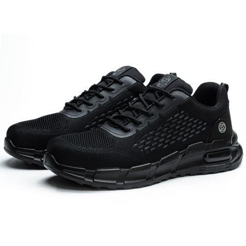Cross-border flying weaving labor protection shoes, anti-smash, anti-puncture, breathable plastic toe-toe insulation, anti-static work safety shoes