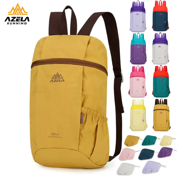 Lightweight Folding Backpack, Outdoor Travel Mountaineering Bag, Waterproof Nylon Multi-Functional Backpack, Fashionable Style for Men and Women
