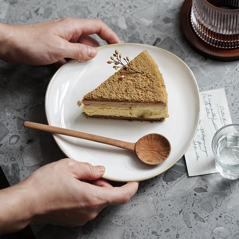 Nordic ins horno vajilla de cerámica restaurante del hotel placa irregular de sushi Placa de carne placa de la casa
