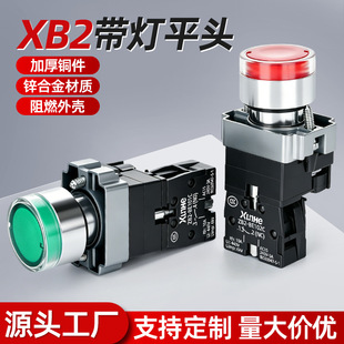 XB2-BW3361 ���o�_�P����ƽ�o�t�G220V���]����ֹͣ�Դ�_�P���o