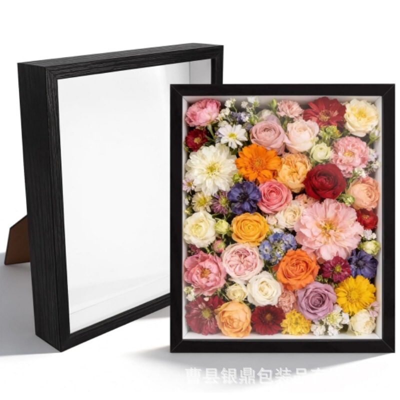 Wooden Hollow Photo Frame Acrylic Transparent Souvenir Display Box Desktop Dried Flower Photo Frame DIY Display Stand Shadow Box Wooden Hollow Photo Frame Acrylic Transparent Souvenir Display Box Desktop Dried Flower Photo Frame DIY Display Stand Shadow Box