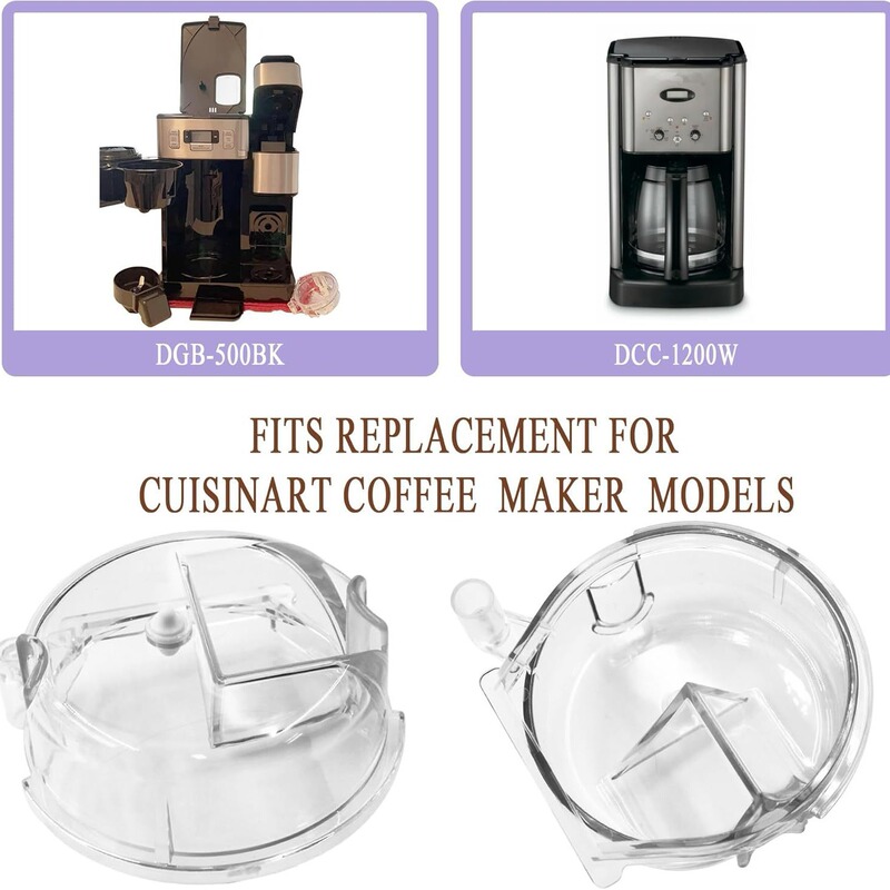 Cross-border New Product DGB-500GLID Coffee Grinder Cover Is Suitable for Cuisinart Coffee Grinder Cross-border New Product DGB-500GLID Coffee Grinder Cover Is Suitable for Cuisinart Coffee Grinder