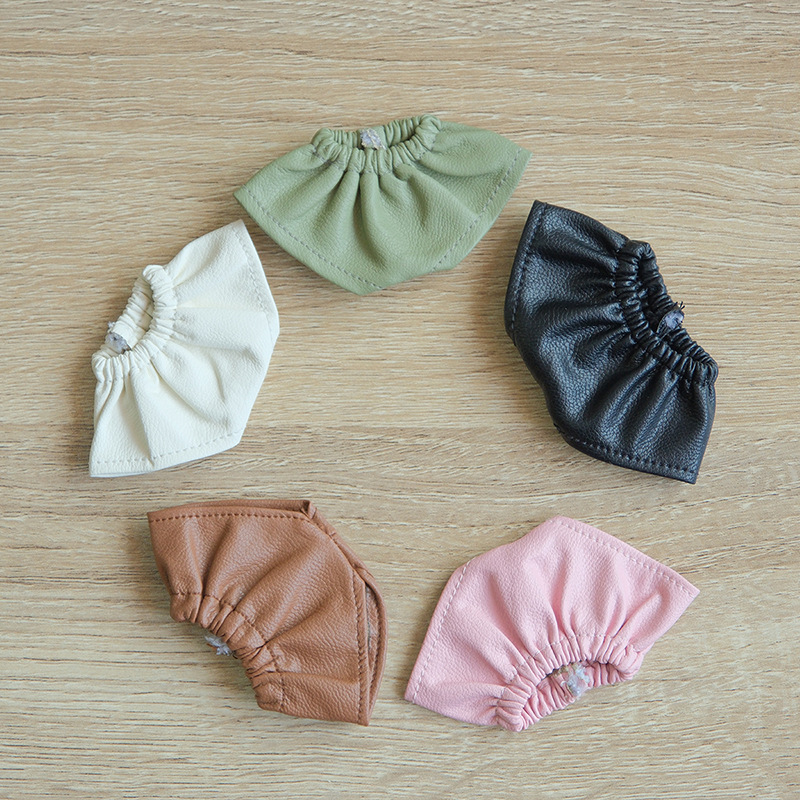 도매 면 인형 곰 장난감 의류 가죽 바지 가죽 치마 액세서리 여름 곰 옷 인형 옷 인쇄 로고