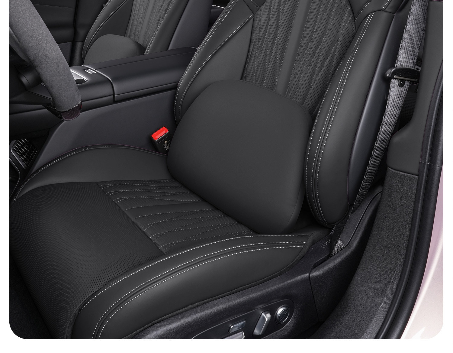 Suitable for 26 New Xiaomi Su7 Car Models, Magnetic Headrest, Neck Pillow, Breathable and Comfortable Pillow, Lumbar Support, Magnetic Version
