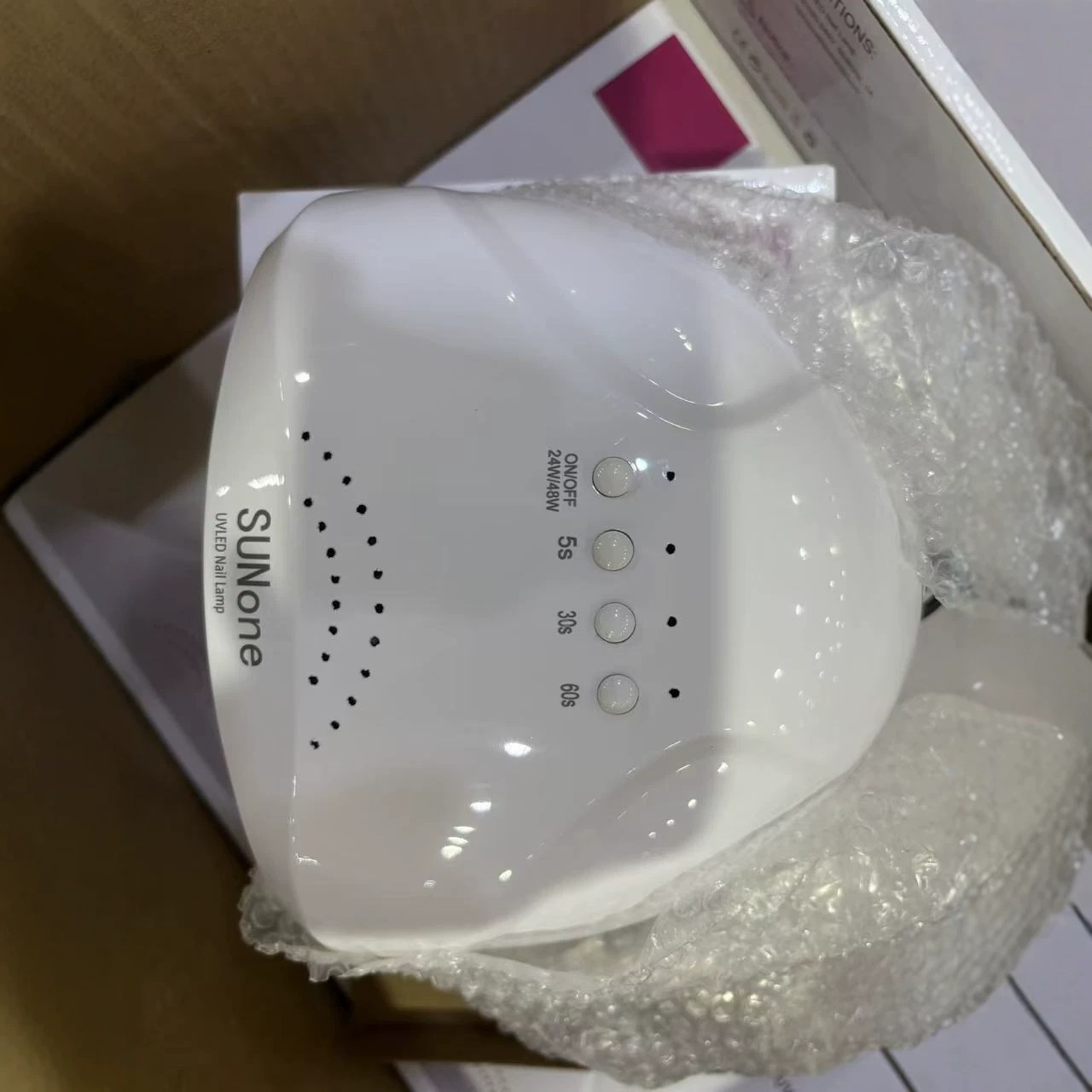 48W SUNone美甲灯防黑手无痛模式光疗机家用美甲烤灯源头工厂供货