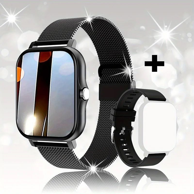 外贸版智能手表彩屏计步睡眠监测通话可充电ios通用smartwatch|undefined