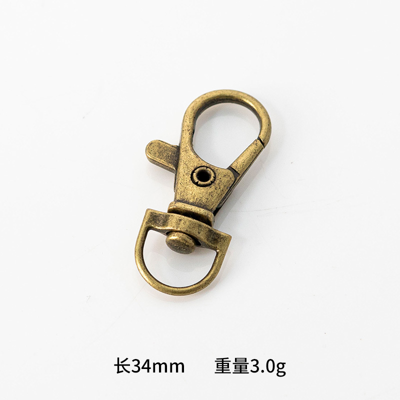 亜鉛合金の3g犬は金属のキーホルダーの部品を掛けます。|undefined