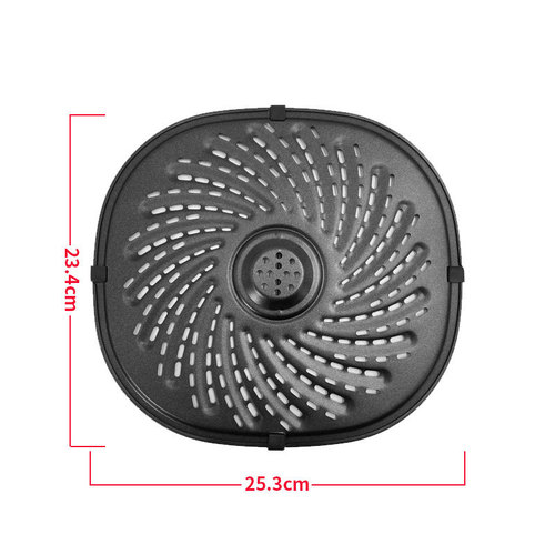 Amazon air fryer accessories divider plate, frying plate, steaming plate, barbecue rack, baking plate accessories, 7 inches, 8 inches, foreign trade cross-border