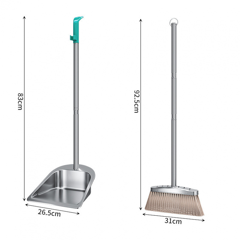 인기 신제품 [내구성 및 내마모성] - 매우 두껍고 큰 원형 [스테인리스 빗자루 포함]