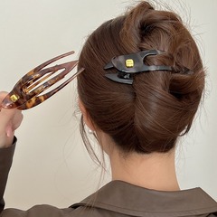 Pcは腐っていない高品質の女性ツバメの尾のヘアピンの後頭部のヘアピンのカモの口のクリップの大きいサイズのクリップの髪の飾りを踏みます。