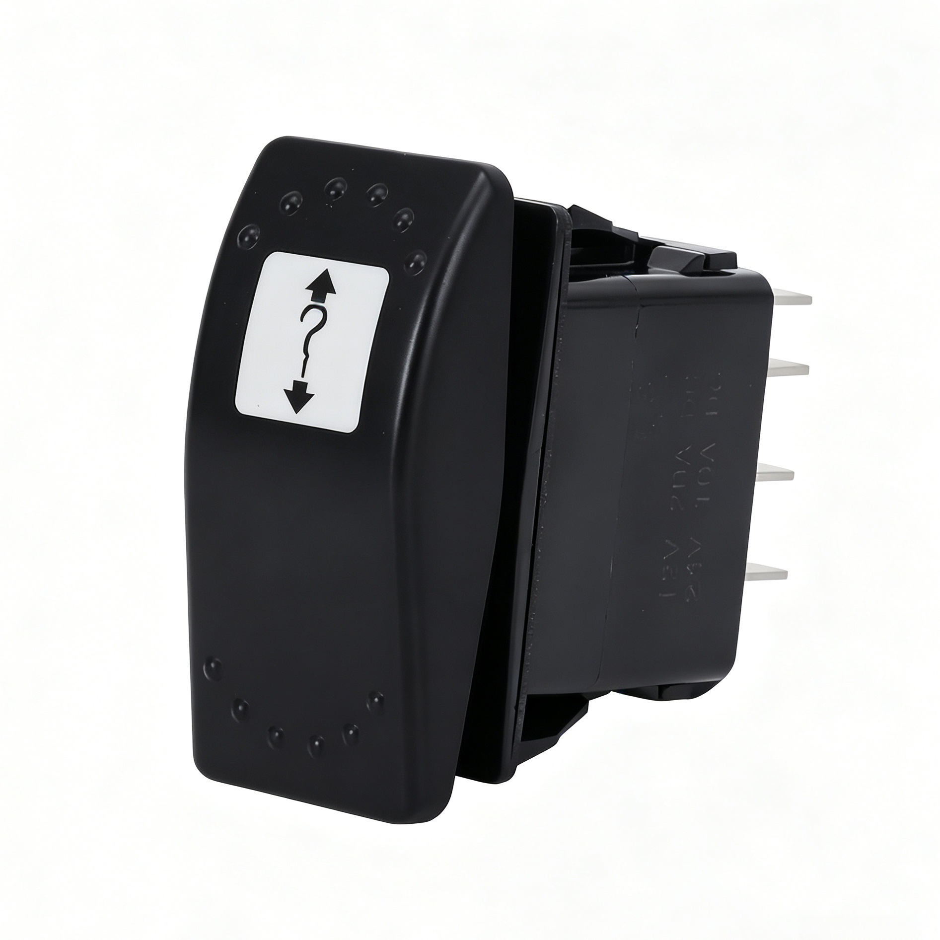 Boat switch car yacht waterproof switch rocker wiper lifting winch far and near light 12-24V