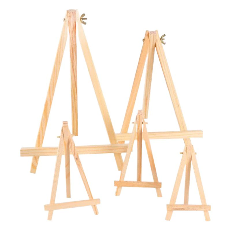 Настольный мольберт для фотографий, детский мольберт, многофункциональный мини-мольберт для демонстрации, держатель для мобильного телефона, штатив из массива дерева