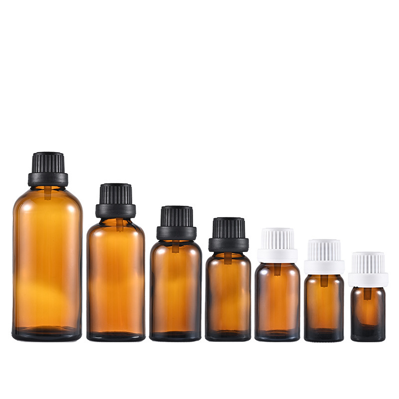 纳永现货5-100ml棕色避光玻璃瓶 精华原液分装调配瓶 茶色精油瓶|undefined