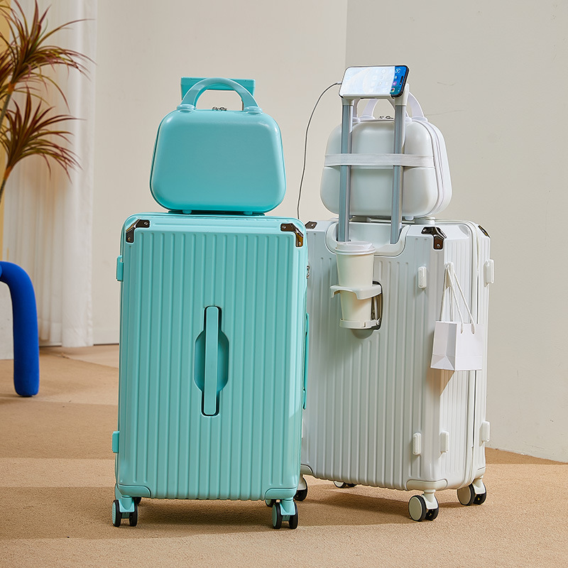 Cross-Border Distribution of Multifunctional Travel Suitcases, Sturdy and Durable Password-Protected Trolley Cases for Students, 30inch Large-Capacity Luggage Bags Cross-Border Distribution of Multifunctional Travel Suitcases, Sturdy and Durable Password-Protected Trolley Cases for Students, 30inch Large-Capacity Luggage Bags
