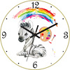 Cartoon series Home House Hall of Children's Room Wall Decoration Static Jumping Second Craft Gift Clock 1400