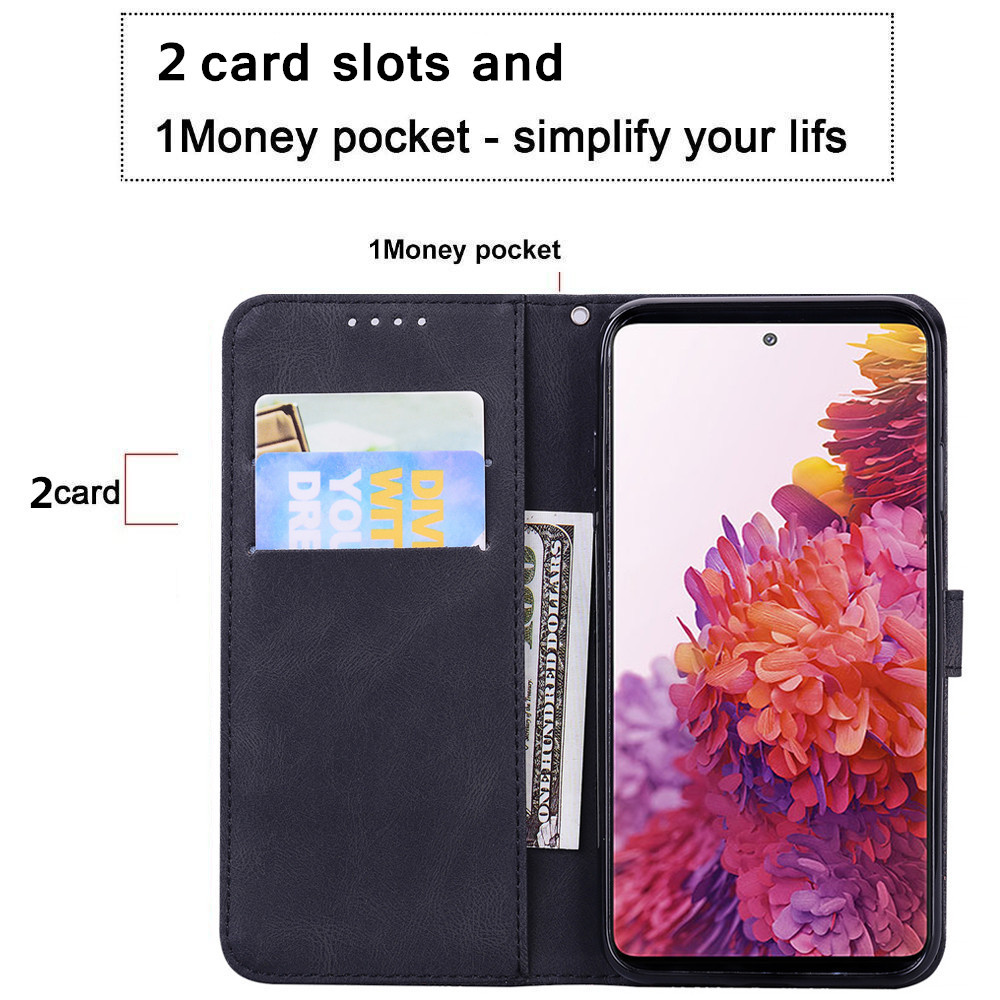 Étui téléphone à rabat avec papillon pour apple et samsung_voghion.com