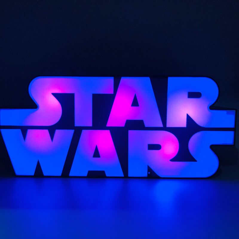 Star Wars Word Lamp Icon Night Light USB Atmosphere Night Light Pickup Night Light E-Sports Room Decoration Gift Light
