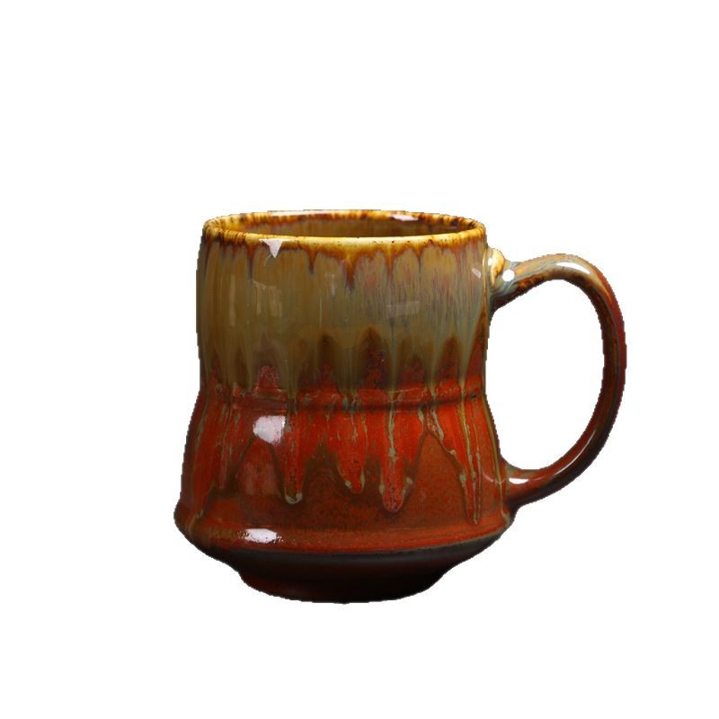 Large-Capacity Mugs, Middle Eastern Top Quality Style Large Ceramic Supply, Kiln-Fired Water Cups, Vintage_voghion.com