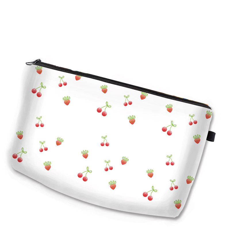 Color Block Pattern Vintage Style Classic Style Color Block Polyester Square Makeup Bags