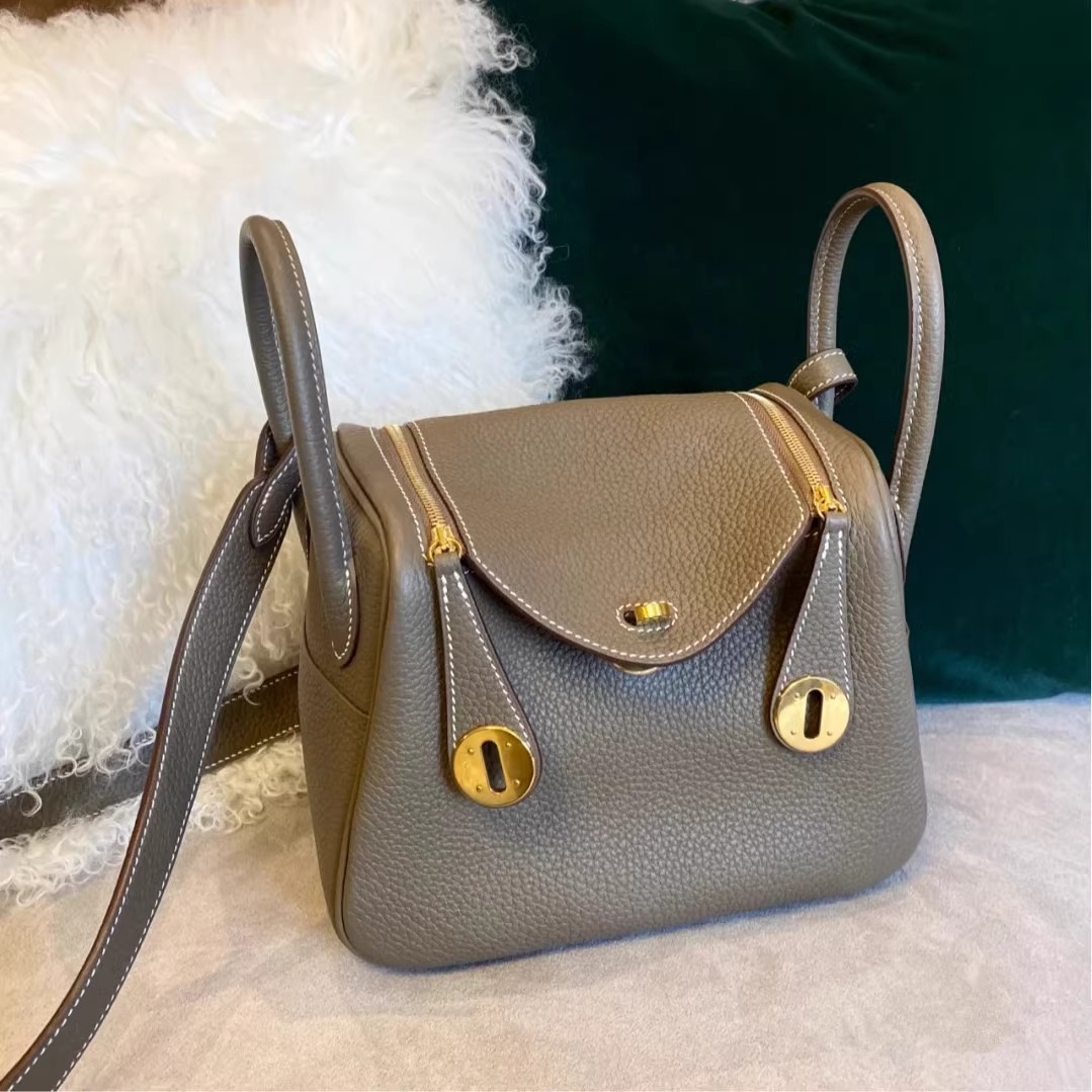 코끼리 회색 미니 22cm 금장 버클