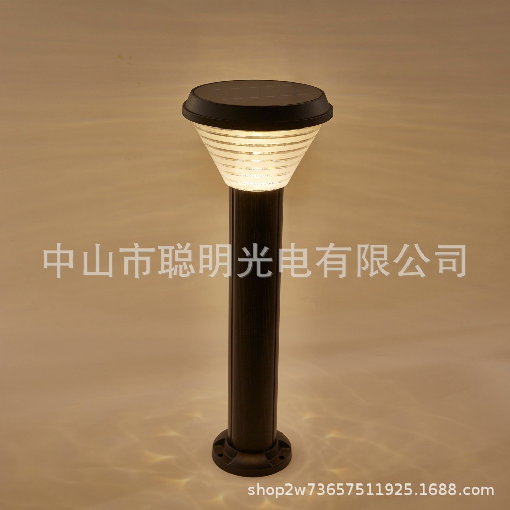 Cross-Border Solar Lawn Lamp, Outdoor Lamp, Automatically Lights up after Dark, Villa Column Lamp, Lawn Waterproof Garden Lamp