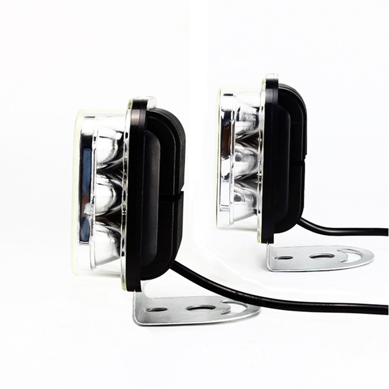 Motocicleta, vehículo eléctrico, automóvil, faro LED, 9 perlas, luces de trabajo externas, faro delantero renovado, luz brillante