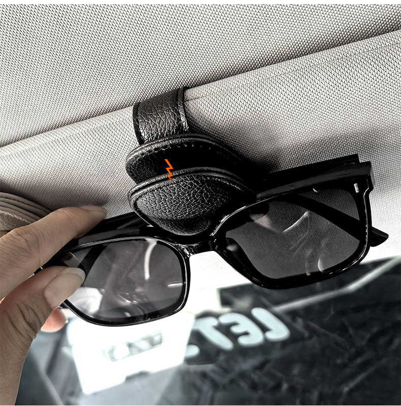 Cross-Border Car Glasses Clip Multifunctional Car Sun Visor Storage Clip Glasses Holder Car Sunglasses Clip Interior Supplies
