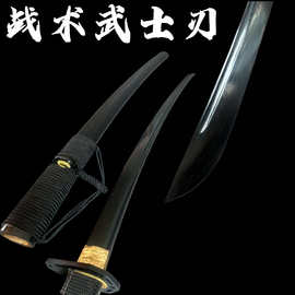 龙泉市武士刃一体手工刀剑居合道太刀打刀武式刃拨刀具防身未开刃