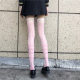 Printed stockings thin women's spring and autumn Japanese Lolita cute anime over-the-knee long white velvet socks