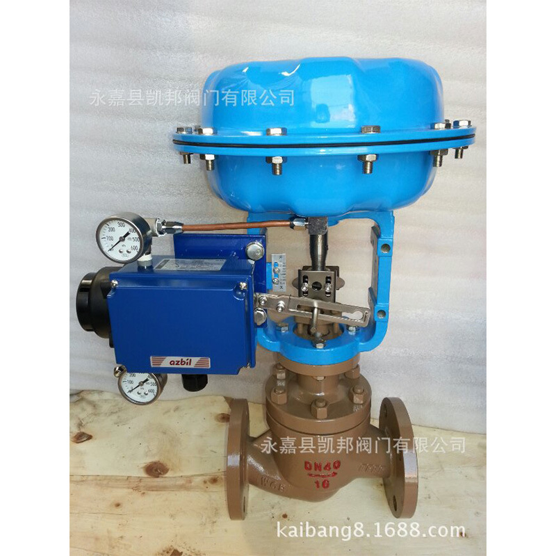 凯邦阀门厂家供应 ZXPD低温单座调节阀 薄膜碳钢调节阀