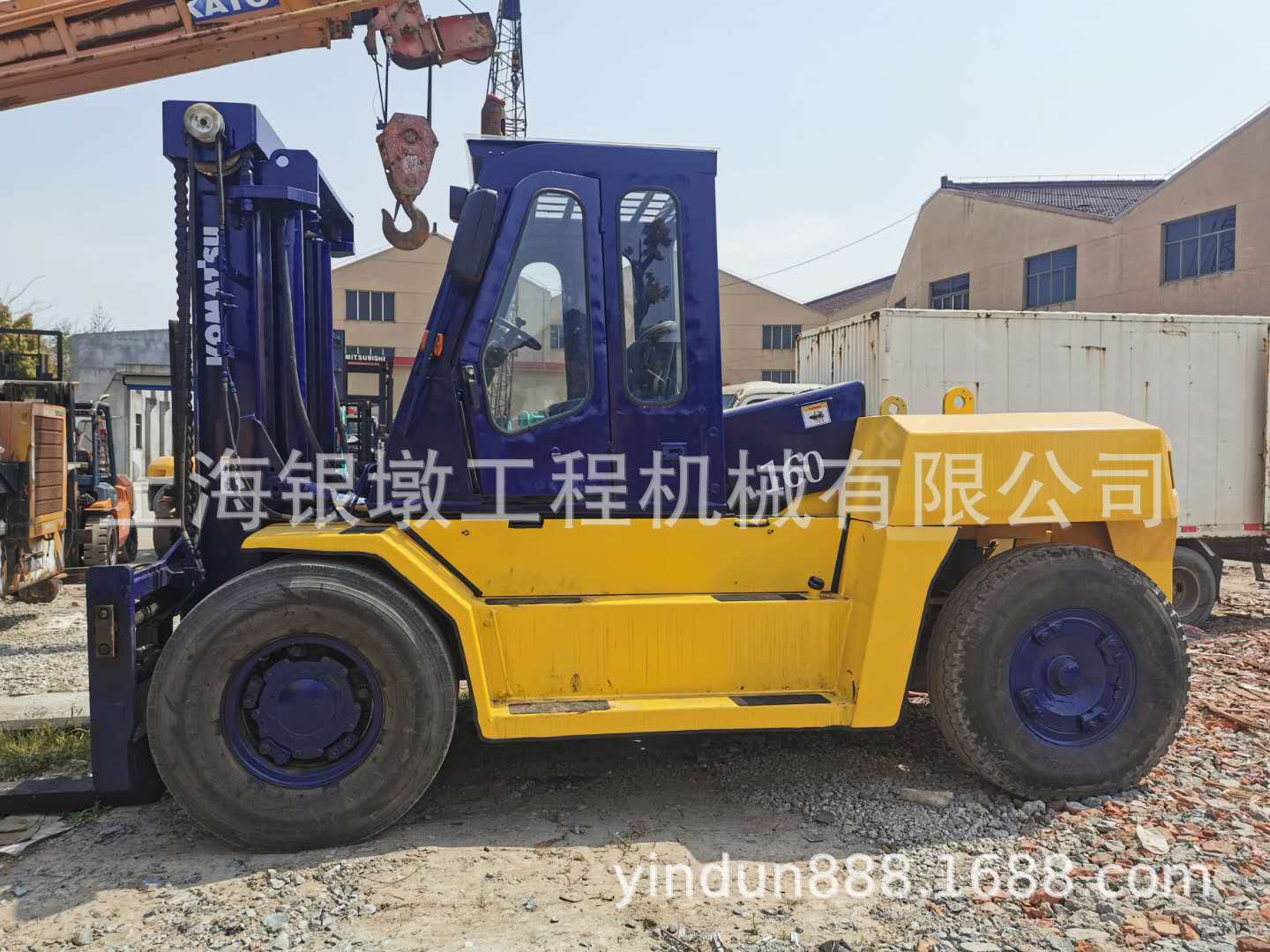 小松16吨叉车 二手 komatsu 16t forklift 小松叉车搬运车