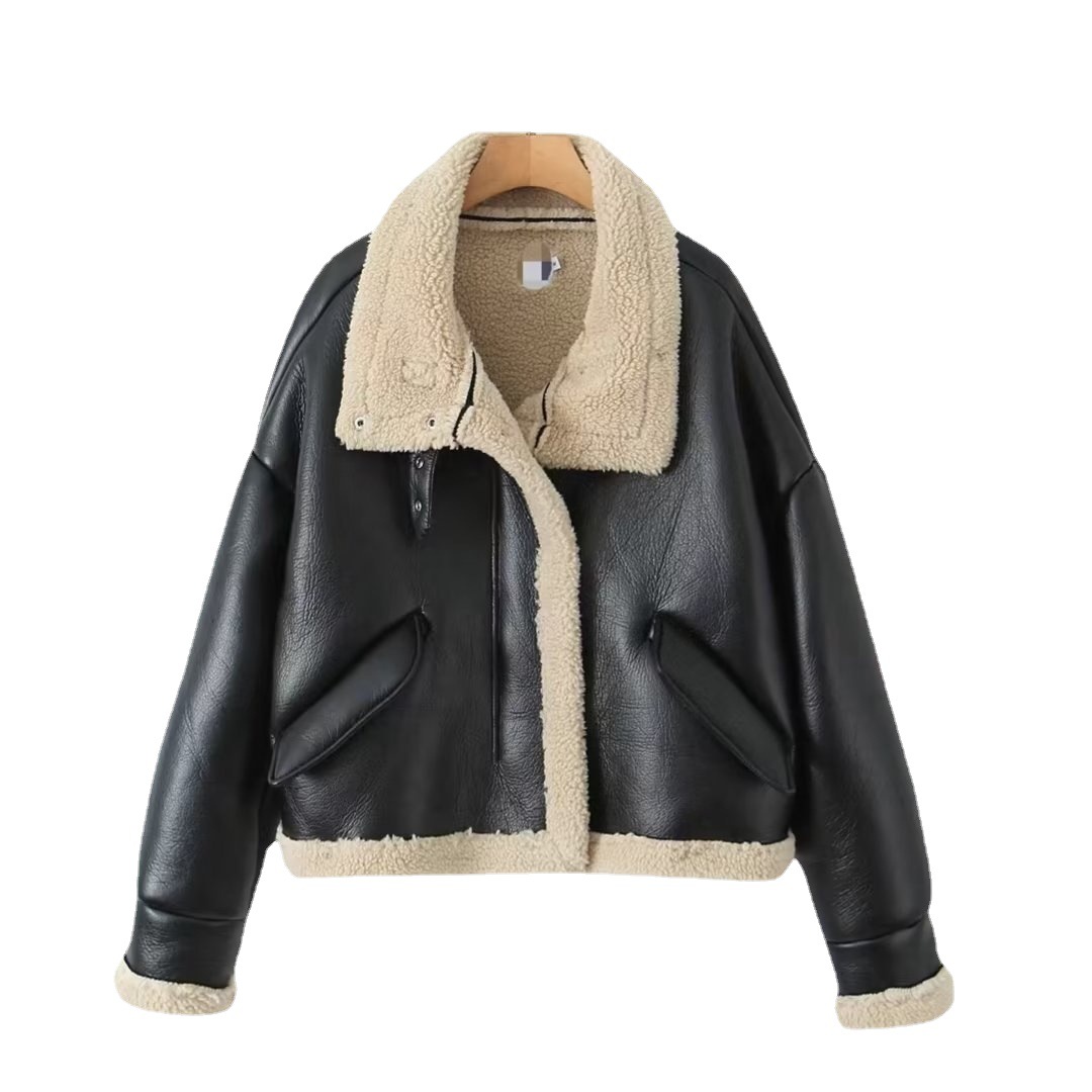 Women's Clothing women's street fashion fur jacket w088 21056_voghion.com