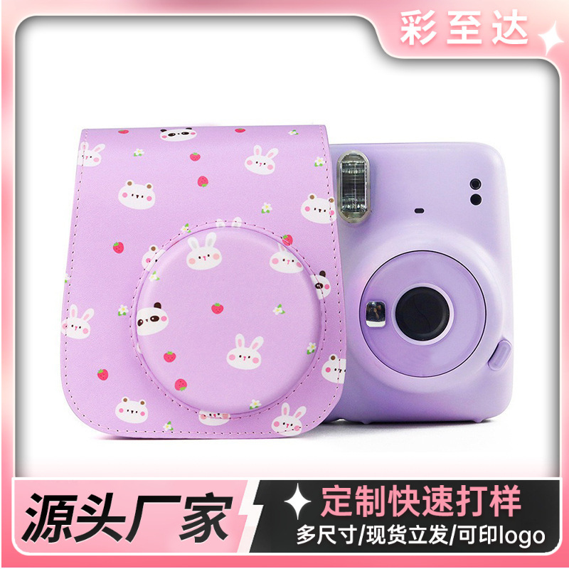 Suitable for Instax Instant Mini11/9/8 Camera Bag Anime Cartoon Rabbit Mini Camera Protective Cover