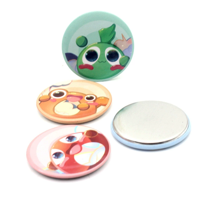 Продвижение продукта Наклейки на холодильник Жестяные магнитные наклейки Круглые металлические наклейки на холодильник Различные характеристики Жестяные наклейки на холодильник