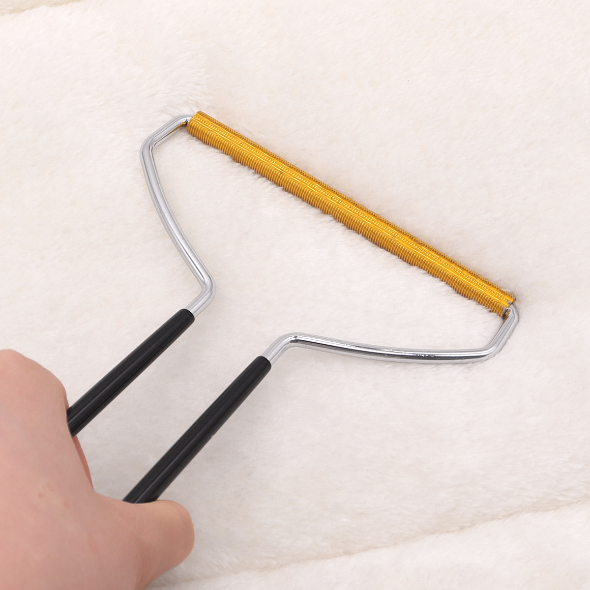 Raspador de alfombras, dispositivo de depilación para mascotas para gatos, artefacto de depilación, cepillo de alfombra para cama, afeitado y limpiador de pelo de perro