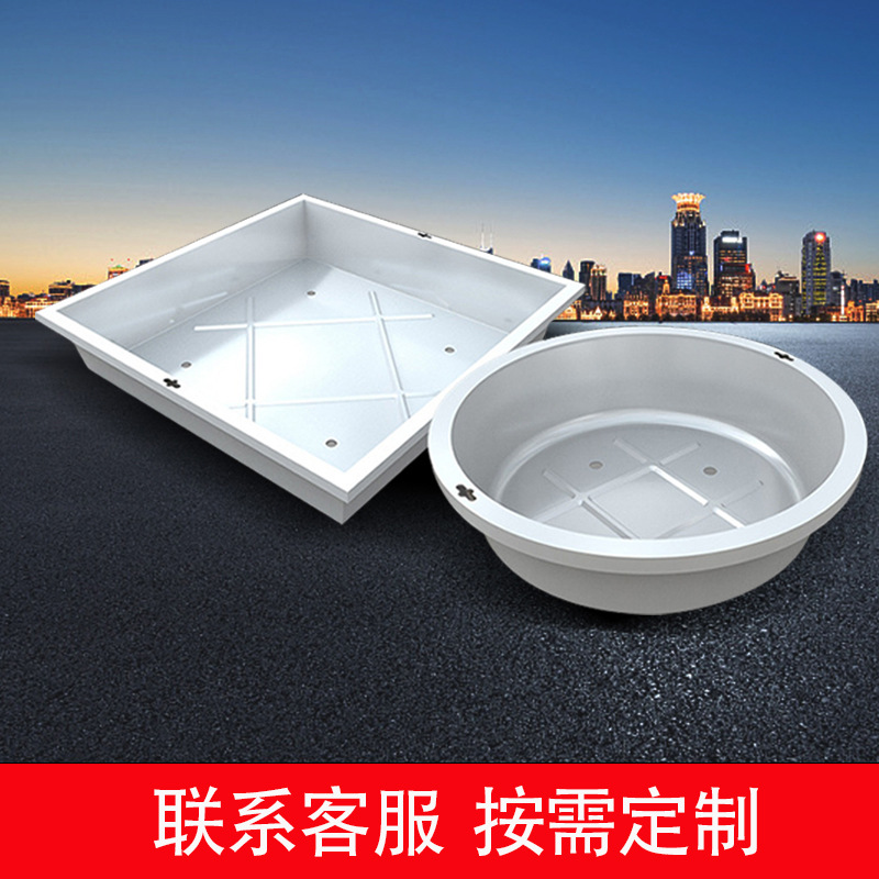 304 de acero inoxidable de paja de la cuenca cubierta de alcantarilla jardín Greening plantación invisible tapa de alcantarilla cuadrado redondo fregadero de césped bien