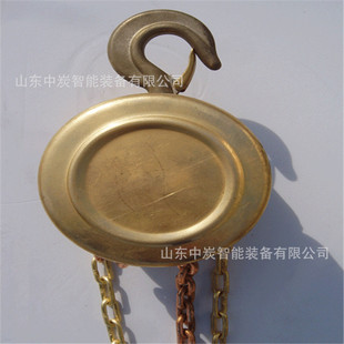 All-Copper Explosion-Proof Inverted Chain Hand Chain Hoist Reliable Braking Hand Chain Hoist 0.5t Explosion-Proof Hand Chain Hoist