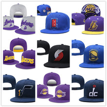 202新款篮球联盟帽【Los Angeles Lakers】防晒遮阳帽刺绣宽檐帽