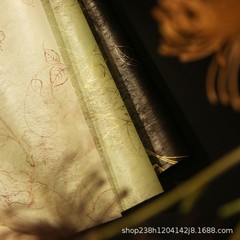 棉花糖防水內襯紙玫瑰印花棉紙鮮花包裝紙花束包花紙花店花藝花材