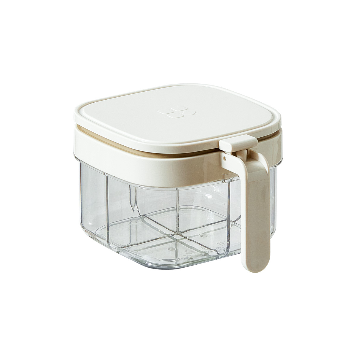 caja de condimentos de cocina doméstica condimento tanque combinado conjunto integral sal monosódico pimienta almacenamiento condiment botella