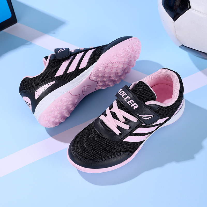 Zapatos de Fútbol Infantil con Cierre Adhesivo Transpirable y Ajustable para Entrenamiento image 15