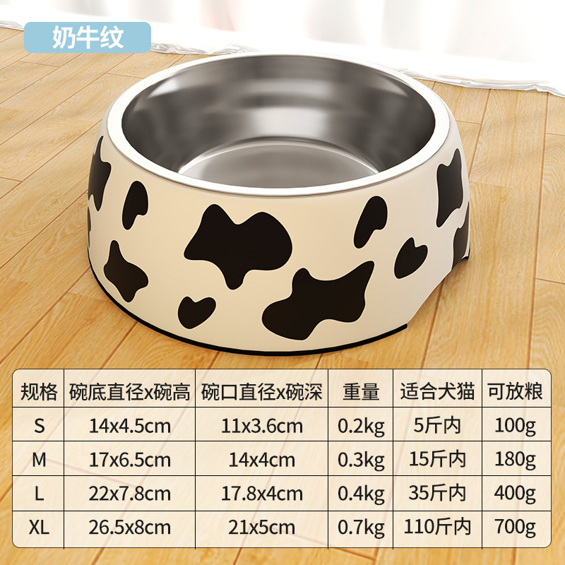 Tacos de comida para perros Tacos de agua para bebidas Tacos de comida para perros Tacos de alimentos para gatos de acero inoxidable Tacos de alimentos para gatos Productos para mascotas
