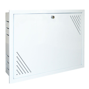 Heating Accessories Water Distributor Box Plumbing Central Heating Water Distributor Installation of Building Materials Disassembled Dark Iron Box