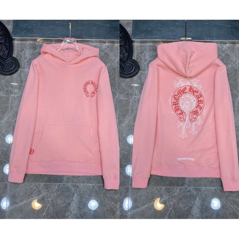 Chrome Heart Hoodie 克罗伈十字架连帽卫衣跨境宽松男女拉链帽衫|undefined